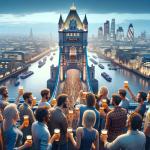 DALL·E 2023-11-12 14.09.05 - A photorealistic image of a beer party on the Tower Bridge in London. The scene depicts a group of people, diverse in gender and ethnicity, celebratin.png